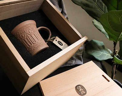 陶器木盒包裝設計