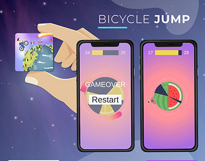 Bicycle Jump - головоломка и таймкиллер