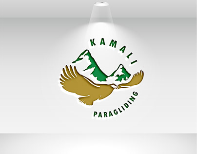 Logo for a Paragliding company
