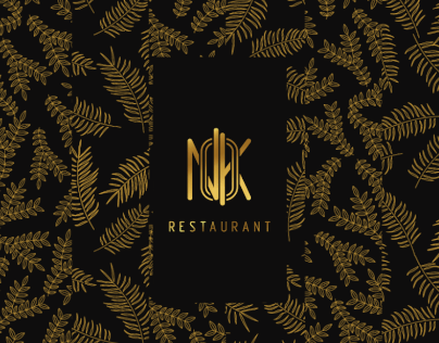 Фирменный стиль для ресторана "NOK"