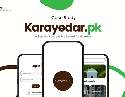Karayedar.pk - A socially responsible rental app.