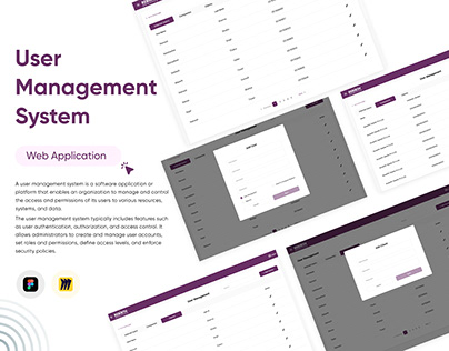 Project thumbnail - User Management System