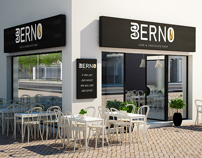 Berno Caffe & Chocolate shop - Brand Identity