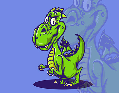 T-Rex Logo Illustration