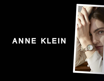 Booklet for Anne Klein watch brand – Design and layout