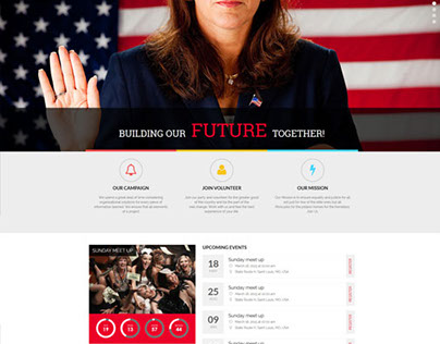 Politika – Political Candidate Profile Responsive HTML 