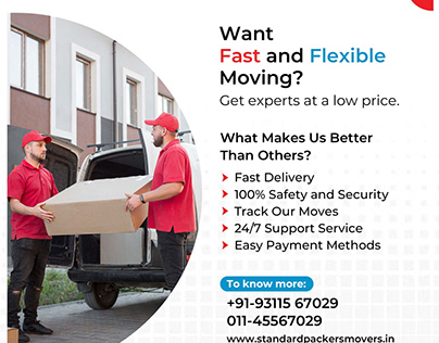 Packers and Movers Dwarka for Home Shifting !