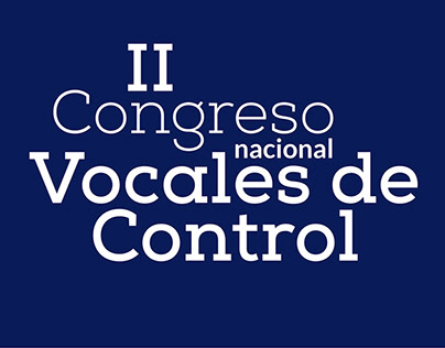 II Congreso Vocales de Control
