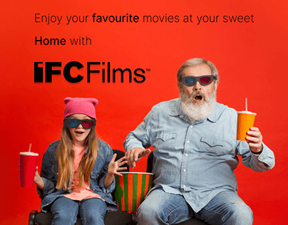IFC films - website landing page - Ui design