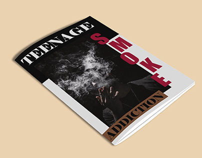 Teenage Smoke Addiction - Publication Layout Design