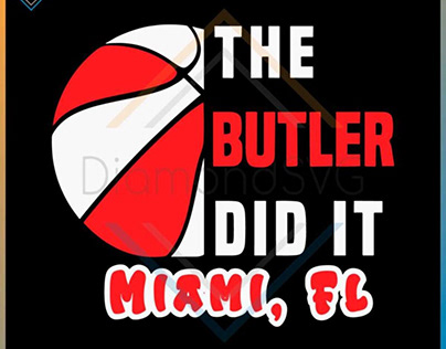 Jimmy Butler The Butler Did It Miami SVG Graphic