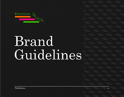 Brand Guideline for Petrichore