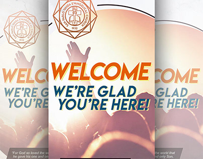 Church Welcome Poster