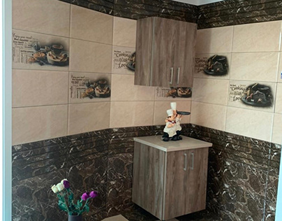 30X60 Firenze kitchen ceramic tile design