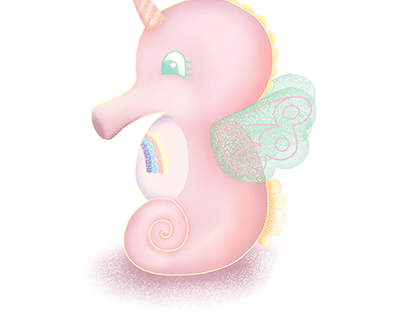 Kawaii Baby Rainbow Unicorn
