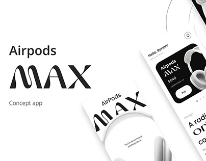 Airpods Max concept app