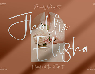 Jhollie Elisha - Beautiful Handwritten Font