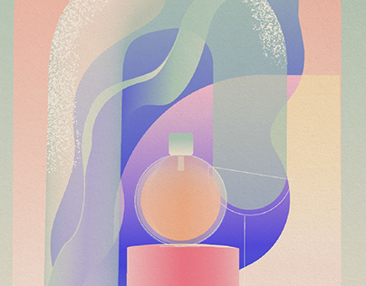 Animated Perfume Advertisement
