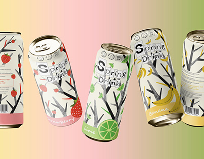 Spring Drink│Packaging design