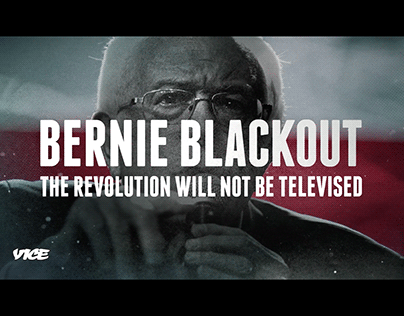 Bernie Blackout: Documentary Feature film graphics
