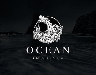Ocean Marine Logo