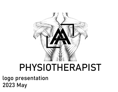 Logo presentation for a physiotherapy practice