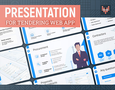 Advertising presentation for tendering web app