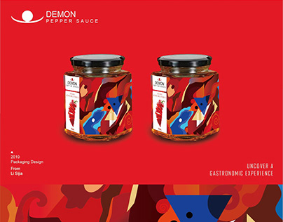 Packaging Design for Spicy Sauce