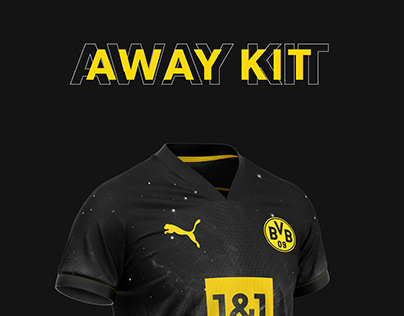 Borussia Dortmund football kit 21/22.