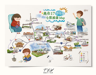 Tainan Travel Map