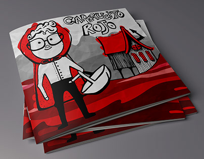 Caperucito Rojo - Silent Book Illustrations