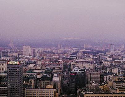 Warsaw in Fog