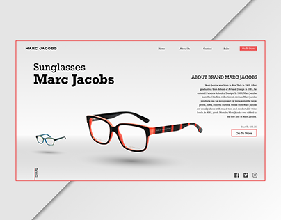 Glasses for Marc Jacobs