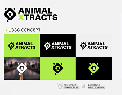 Animal Xtracts Branding + Ilustraciones
