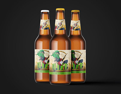 Project thumbnail - Ilustración Riff - Cerveza artesanal Barrocko