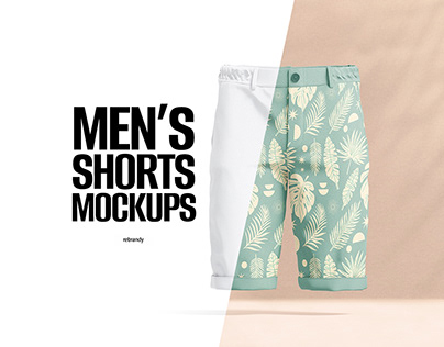 Men's Shorts Mockups