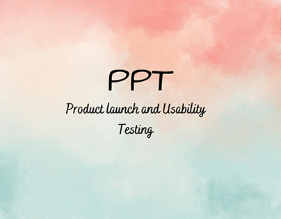 Project on Product launch and usability testing