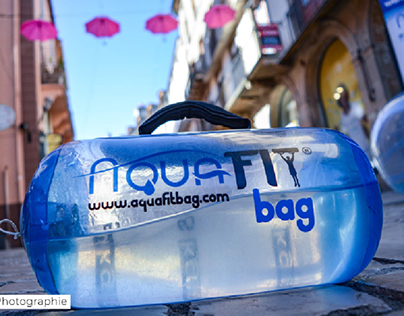 Photographie de produits pour l'entreprise Aquafit Bag
