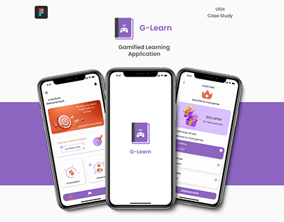 G-Learn,Gamified Learning Application [UiUx Case Study]