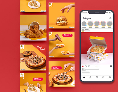 Food Photography and Design for Cheezious
