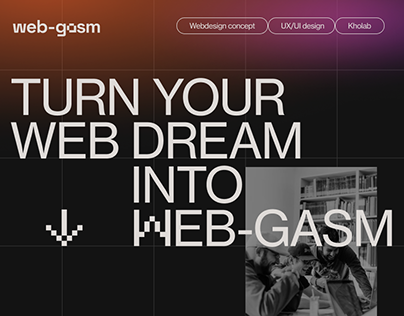Webgasm Website Redesign