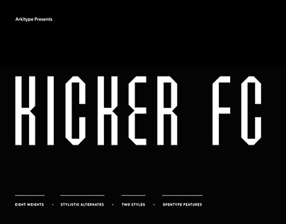 Kicker FC | Typeface