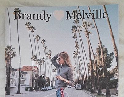 magazine: Brandy Melville en huisstijlhandboek