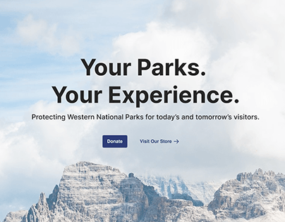 Western National Parks Association Re-design - UX Case
