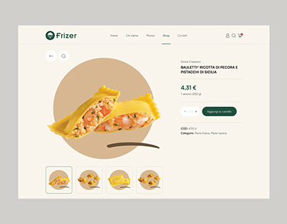 E-commerce Platform for frozen food products ®