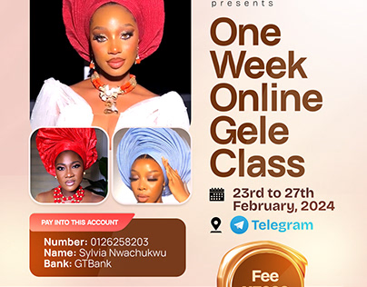Ad Flyers for Amzy Gele