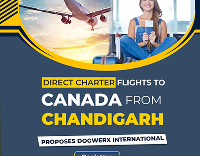 Direct Charter Flights to Canada from Chandigarh