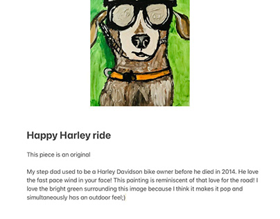 Happy Harley ride