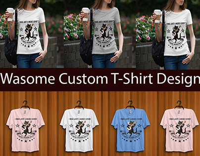 Wasome Custom T-Shirt Design.