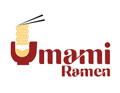 Ramen logo design.